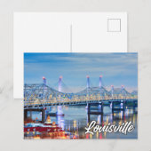 Carte Postale Louisville, Kentucky, États-Unis (Devant / Derrière)