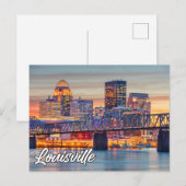 Carte Postale Louisville, Kentucky, USA (Devant / Derrière)