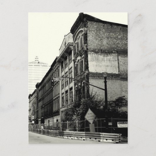 Carte Postale Louisville, KY B&W (Devant)