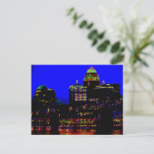 Carte postale Louisville Neon Skyline (Debout devant)
