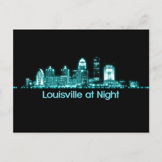 Carte Postale Louisville Skyline (Devant)