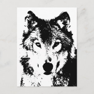 Carte Postale Loup