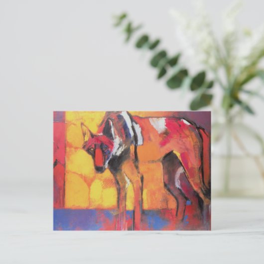 Carte Postale Loup 1996 (Debout devant)