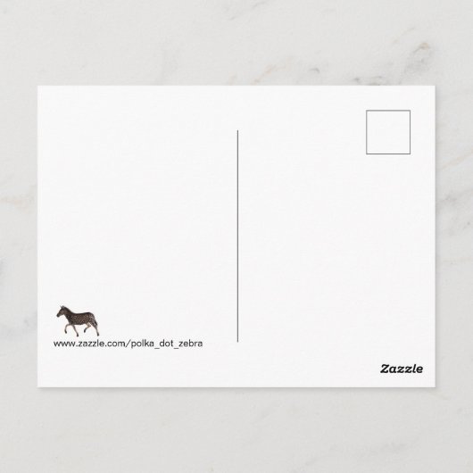 Carte postale Loup bleu (Dos)