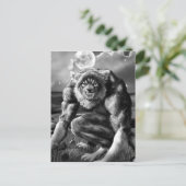 Carte Postale loup-garou (Debout devant)