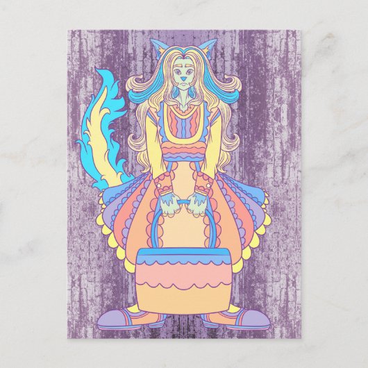 Carte Postale Loup-garou (Devant)