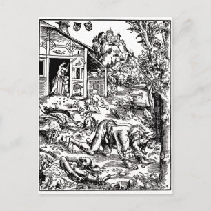 Carte Postale loup-garou-clipart-8