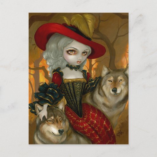 Carte postale "Loup-Garou : d'Automne" (Devant)