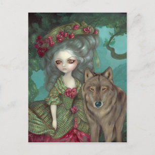 Carte postale "Loup-Garou : La Foret"