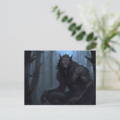 Carte Postale Loup-garou Lycan  (Debout devant)
