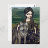 Carte postale "Loup-Garou : Pastorale" (Devant / Derrière)