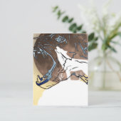 Carte Postale loups (Debout devant)