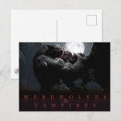 Carte Postale Loups-garous & Vampires - Dominion (Devant / Derrière)
