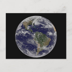 Carte Postale L'Ouragan Sandy Le Long De La Côte Est Des États-U