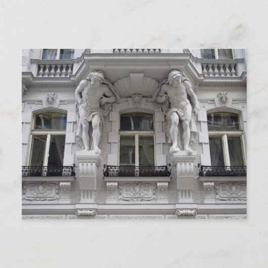 Carte Postale lourd fardeau (Devant)