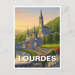 Carte Postale Lourdes France