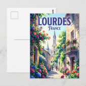 Carte Postale Lourdes France (Devant / Derrière)