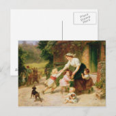 Carte Postale L'ours dansant (Devant / Derrière)