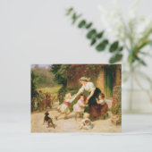 Carte Postale L'ours dansant (Debout devant)