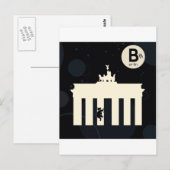 Carte Postale L'Ours de Berlin (Devant / Derrière)