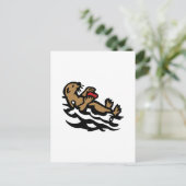 Carte Postale Loutre de mer (Debout devant)