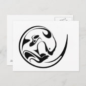 Carte Postale Loutre espiègle (Devant / Derrière)