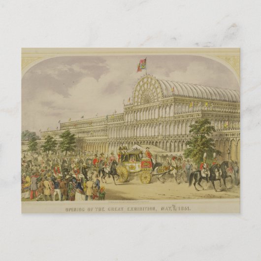 Carte Postale L'ouverture de la Grande Exposition, le 1er mai 18 (Devant)