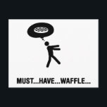 Carte Postale Louveur de gaufres<br><div class="desc">Louveur de gaufres</div>