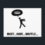 Carte Postale Louveur de gaufres<br><div class="desc">Louveur de gaufres</div>