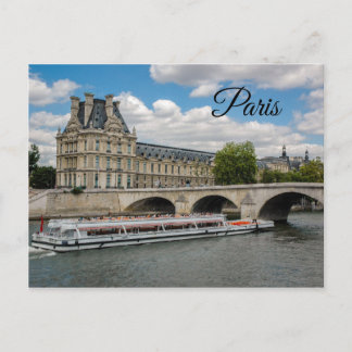 Carte Postale Louvre Museum in Paris