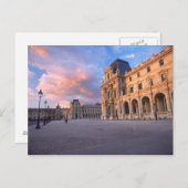 Carte Postale Louvre, Paris, France (Devant / Derrière)