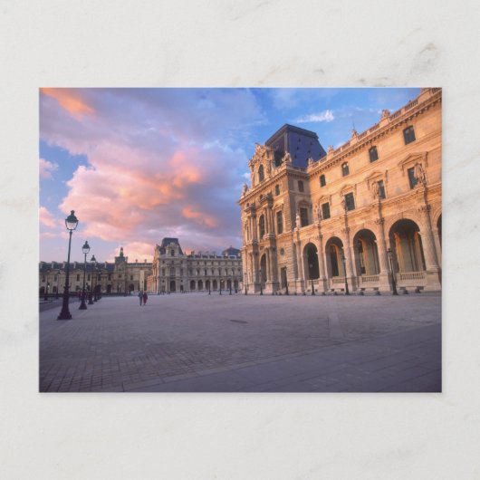 Carte Postale Louvre, Paris, France (Devant)
