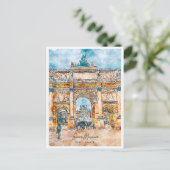 Carte Postale Louvre Paris France Travel Place Waterton (Debout devant)