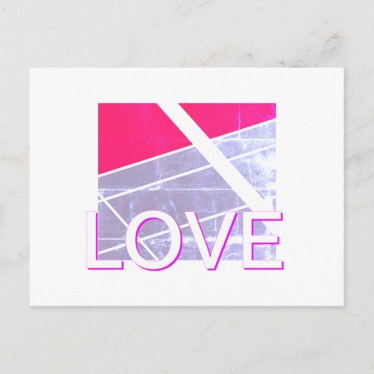 Carte Postale love (Devant)