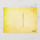 Carte postale Love (Dos)
