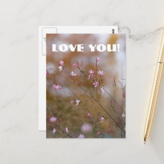 Carte postale Love