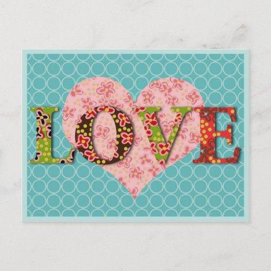 Carte postale Love (Devant)
