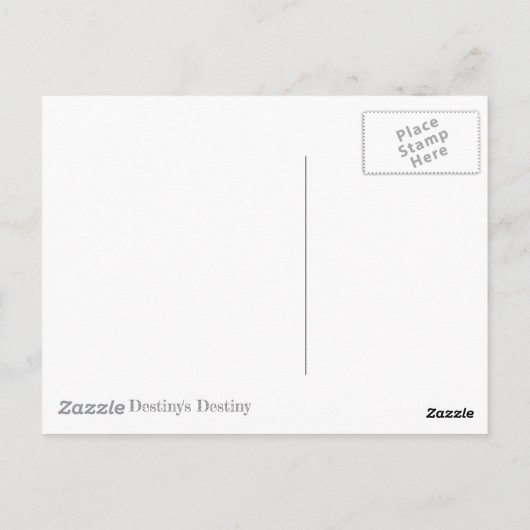 Carte postale Love (Dos)