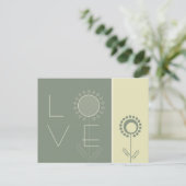 Carte postale Love (Debout devant)