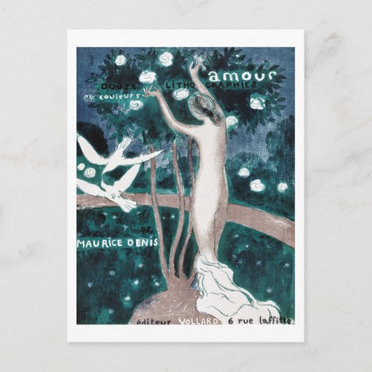Carte Postale Love (Amour), Maurice Denis (Devant)