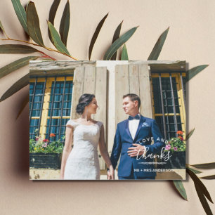 Carte Postale Love and Thanks