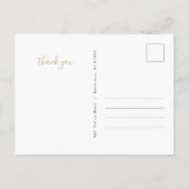 Carte Postale Love and Thanks Graduation Photo Collage (Dos)