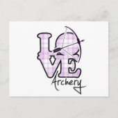 Carte Postale Love Archery (Devant)