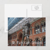 Carte Postale Love at St. Pancras - London (Devant / Derrière)