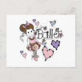 Carte Postale Love Ballet (Devant)