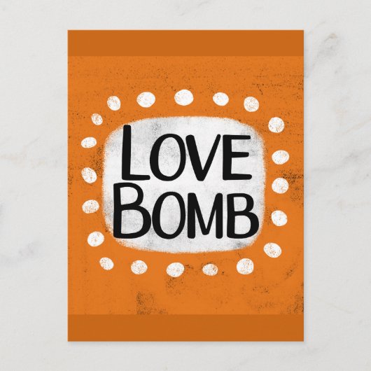 Carte postale Love Bomb (Devant)