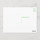 Carte Postale Love Boston Terrier Chien chiot Puppy Pensez à vou (Dos)