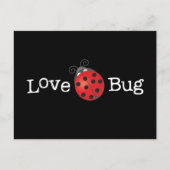 Carte Postale Love Bug - Ladybug (Devant)