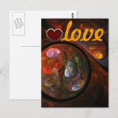 Carte postale Love Connection (Devant / Derrière)