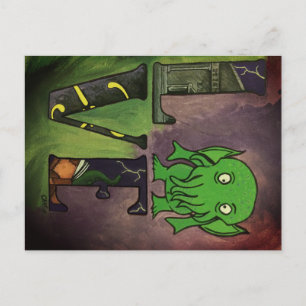 Carte postale Love Cthulhu